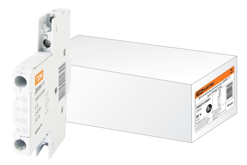 Контакт дополнительный ДК80-11 для ПРК80 | SQ0212-0041 | TDM — TDM ELECTRIC