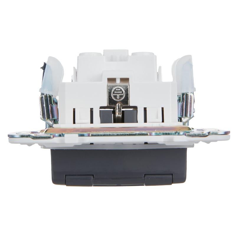 SKANDY Розетка з/к/ш кр. 16А IP44 SK-R11T титан | SK-R16-16-44-K48 | IEK — миниатюра 5