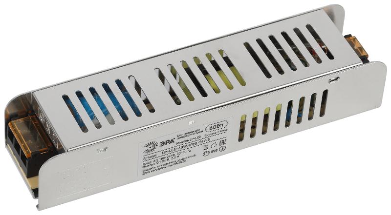 Блок питания ЭРА LP-LED 60W-IP20-24V-S  | Б0061129 |ЭРА — ЭРА (Энергия света)