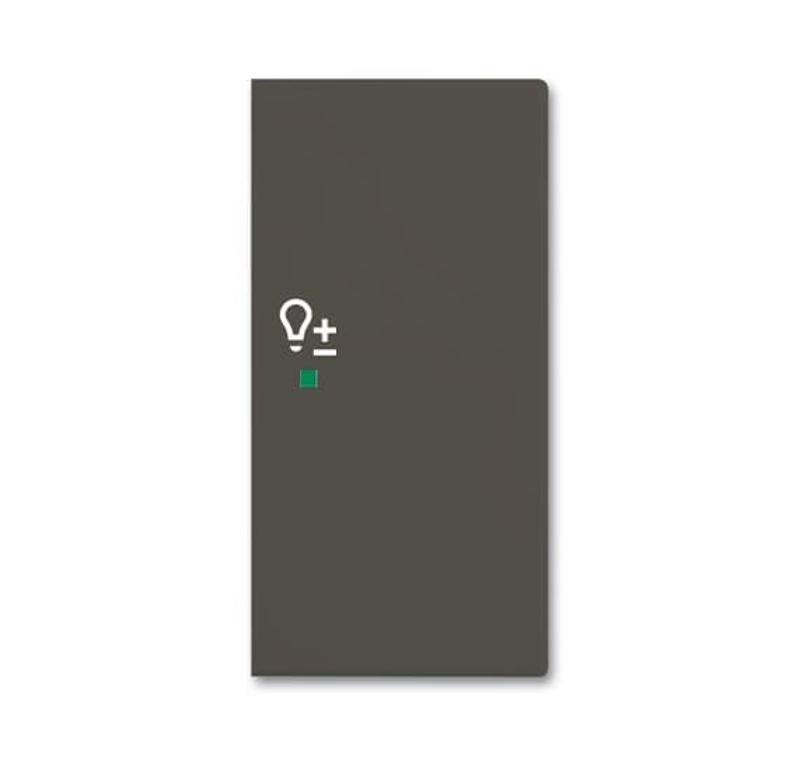 SRD-2-R-95 Клавиша двойная правая free@home, светорегулятор, Basic 55, цвет chateau-black | 6220-0-0696  | 2CKA006220A0696 | ABB — ABB