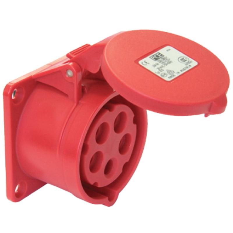 Розетка скрытой установки IP44 16A 3P+E 400V | DISF040164 | DKC — DKC (ДКС)