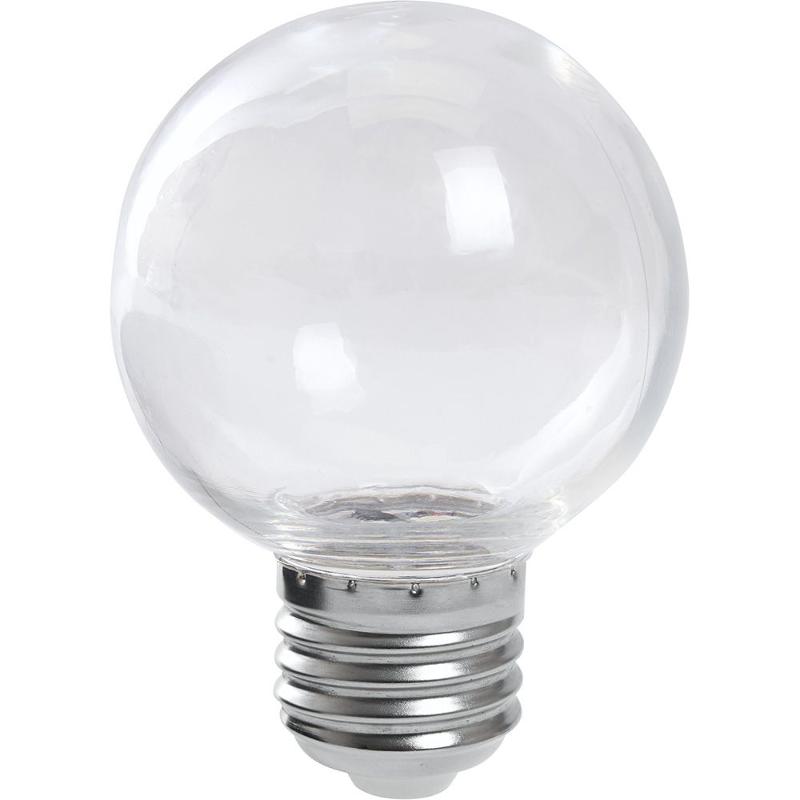 Лампа светодиодная, (3W) 230V E27 2700K G60 прозрачная, LB-371 — миниатюра 2
