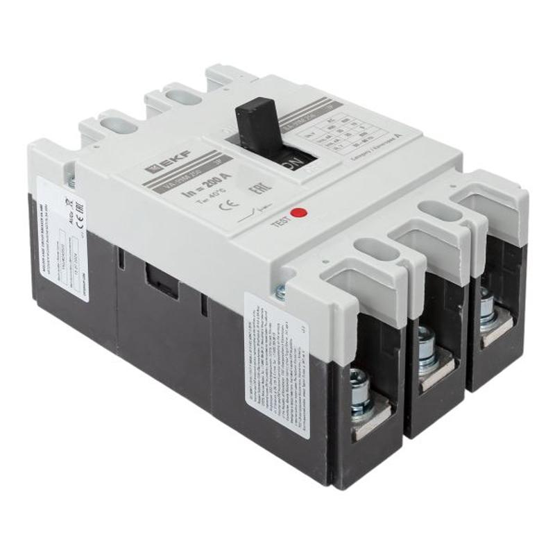 Выключатель автоматический ВА-99М 250/200А 3P 35кА EKF Basic | mccb99-250-200m | EKF — миниатюра 6