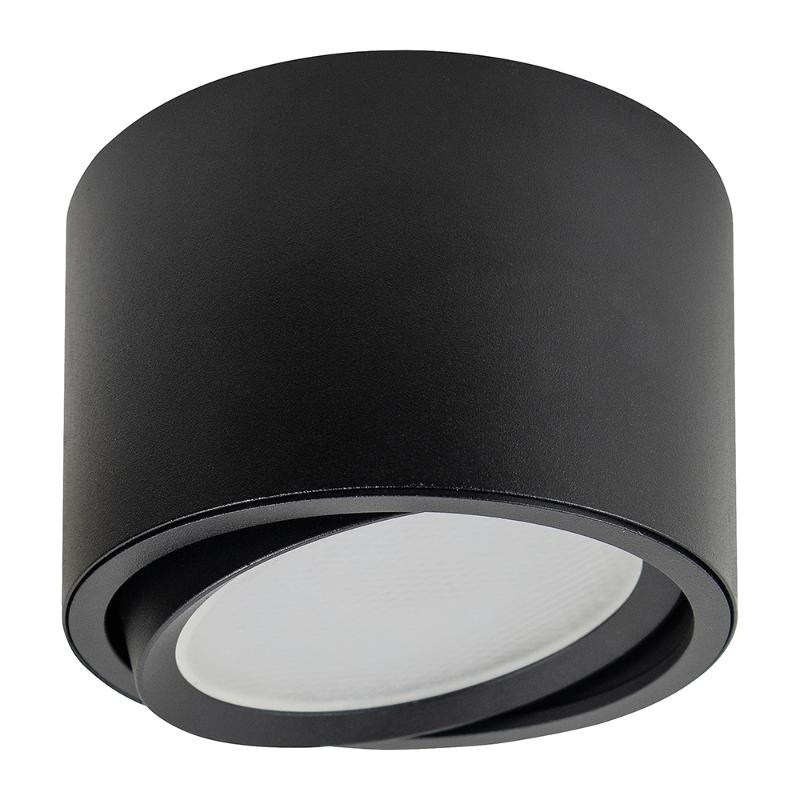 Светильник потолочный 12W, 230V, GX53, черный, HL361 | 41995 | FERON — Feron