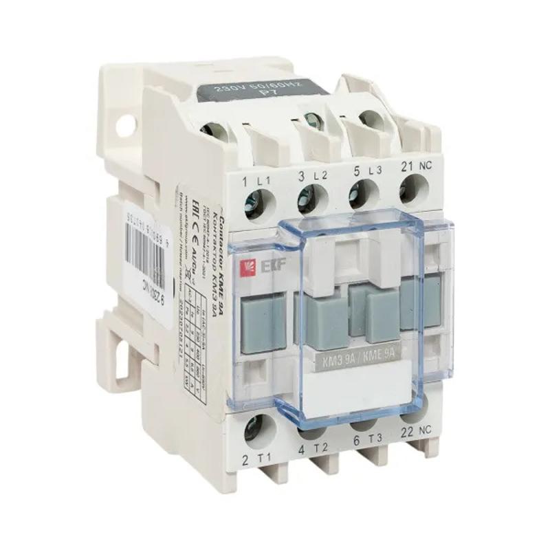 Контактор малогабаритный КМЭ 9А 220В 1NC EKF PROxima | ctr-s-9-220-nc | EKF — EKF