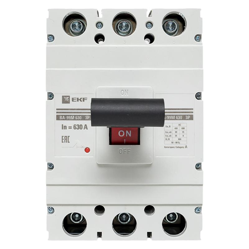Выключатель автоматический ВА-99М 630/630А 3P 50кА EKF Basic | mccb99-630-630m | EKF — миниатюра 9