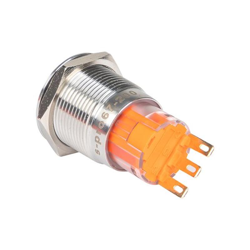 Кнопка S-Pro67 19 мм без фикс. без подсв. PROxima | s-pro67-100 | EKF — миниатюра 5