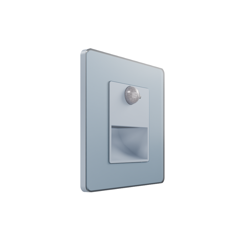 Systeme Infinity, Светильник LED C/У с датчиком движения и выдержкой времени (230В), Стальное небо — фото 1 | Sento