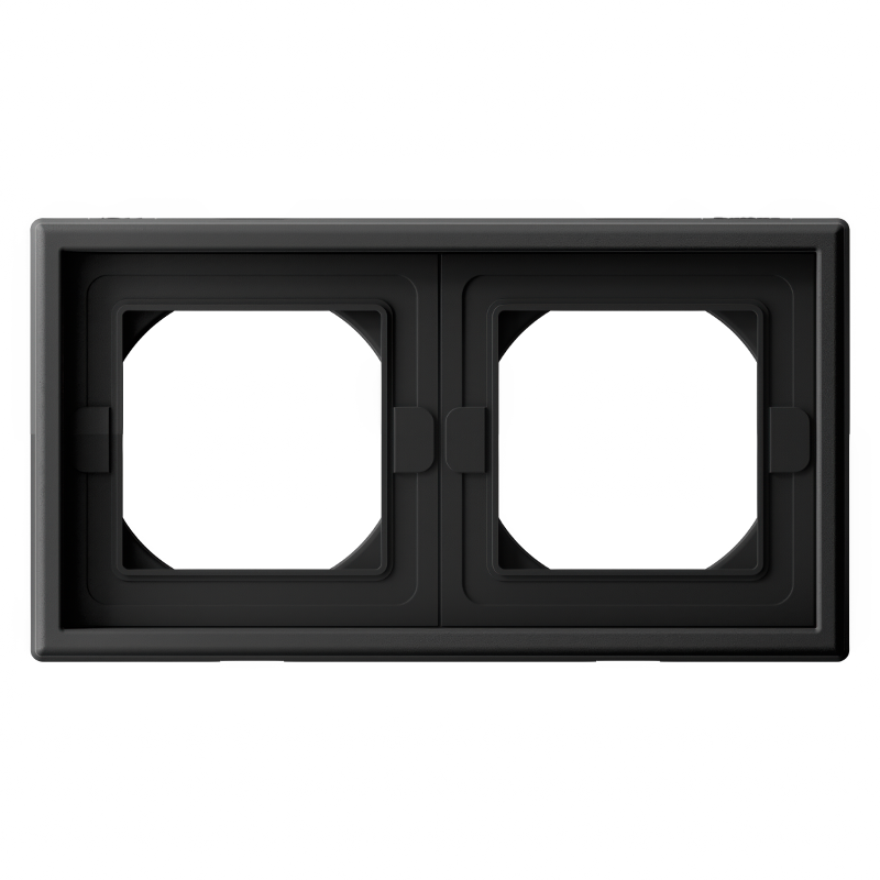 ArtGallery Карбон Рамка 2-постовая IP44,  КАРБОН | GAL441002 | SE — Systeme Electric