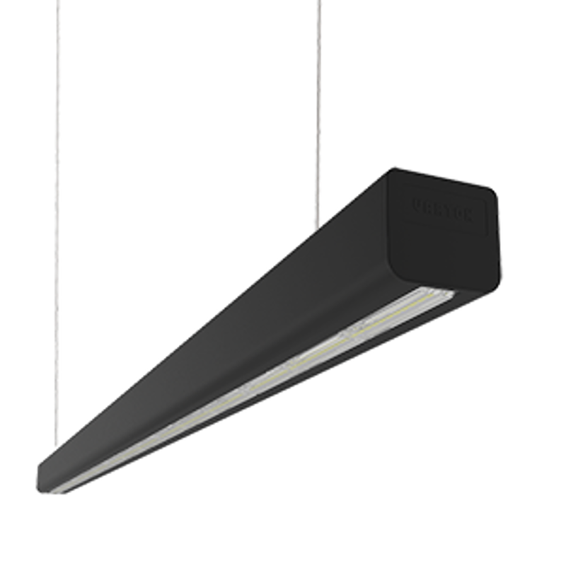 Cветильник светодиодный Mercury LED Mall 2026*66*58 мм опал 80W 4000К RAL9005 черный матовый | V1-R0-90431-31G02-2308040 | VARTON — фото 1 | Sento