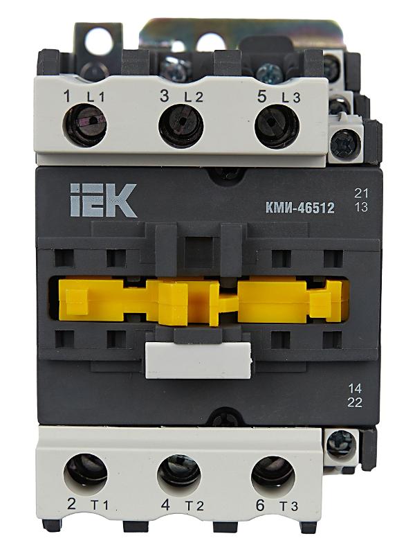 Контактор КМИ-46512 65А 230В/АС3 1НО;1НЗ  | KKM41-065-230-11 | IEK — миниатюра 3