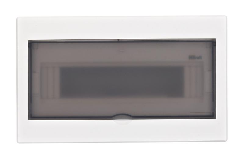 Корпус пласт. встраиваемый прозр. дв. 1 ряд 13 мод. IP41 ЩРВ-П | 31053DEK | DEKraft — миниатюра 2
