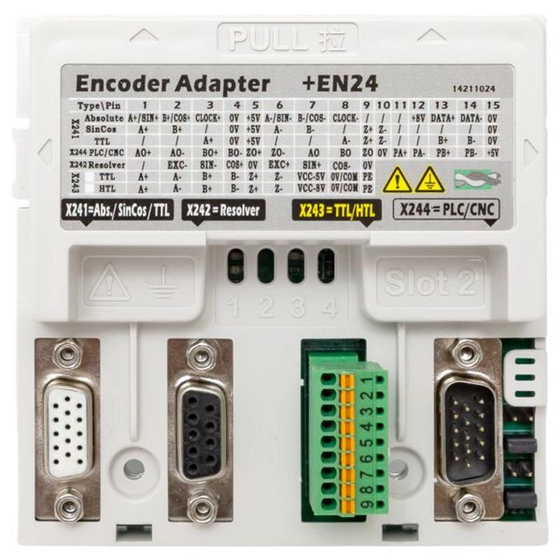 Карта расширения для подключения энкодера Absolute/SinCos/TTL/HTL/Resolver для преобразователя частоты PRO-Drive PD-500  | PD-500-ACC-EN24 | EKF — миниатюра 10