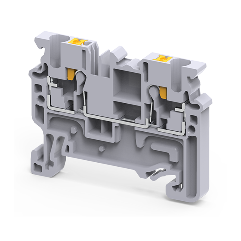 Клемма проходная push-in OptiClip CP-2,5-I-24A-(0,2-2,5)-серый | 331838 | КЭАЗ — КЭАЗ (Курский электроаппаратный завод)