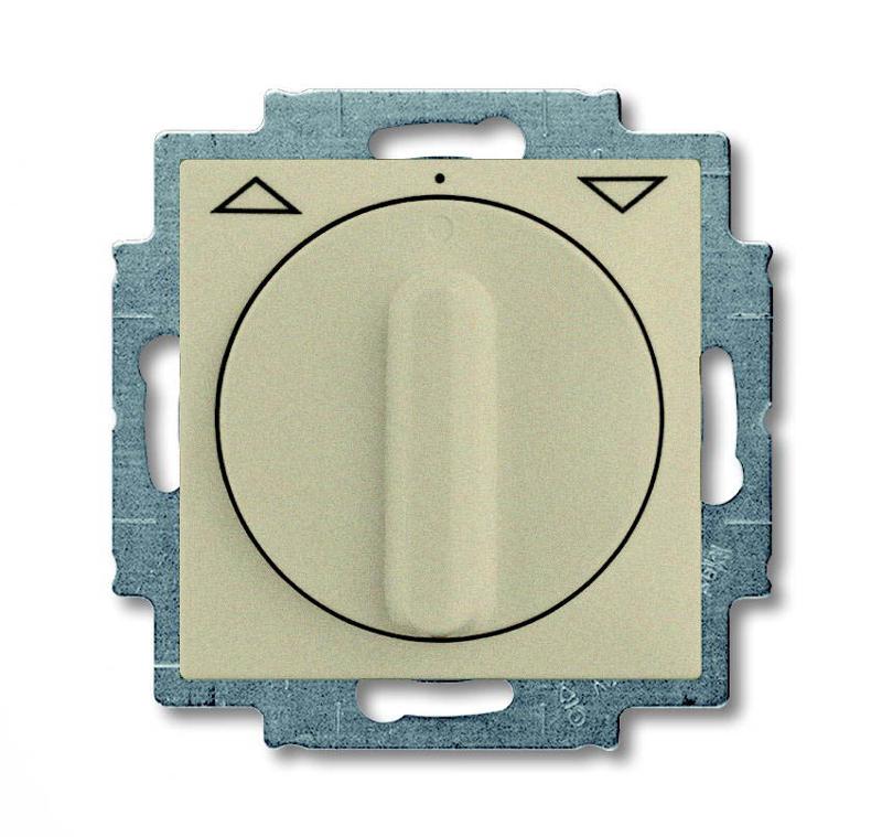 ABB Basic 55 Шампань Выключатель жалюзийный поворотный с фиксацией | 1101-0-0926  | 2CKA001101A0926 | ABB — ABB