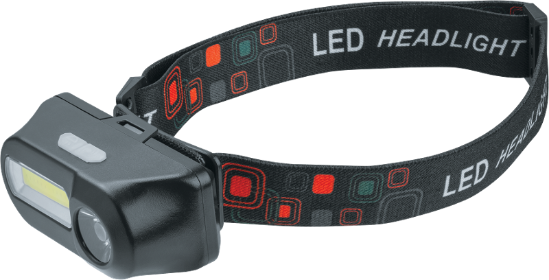 Фонарь налобный NPT-H32-ACCU, Li-Ion 18650 3,7 В 1200 мА·ч,.1 COB LED, 5 Вт + 1 CREE LED, 3 Вт, 7 режимов работы | 93890 | Navigator — Navigator
