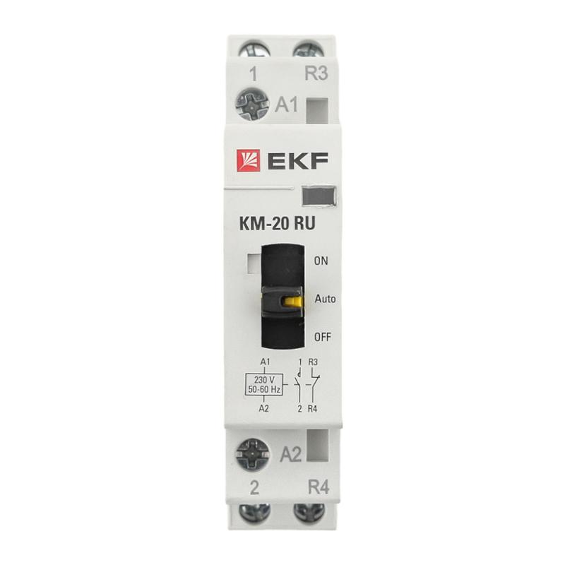 Контактор модульный КМ РУ 20А 1NO+1NC (1 мод.) EKF PROxima | km-1m-20-11 | EKF — миниатюра 13