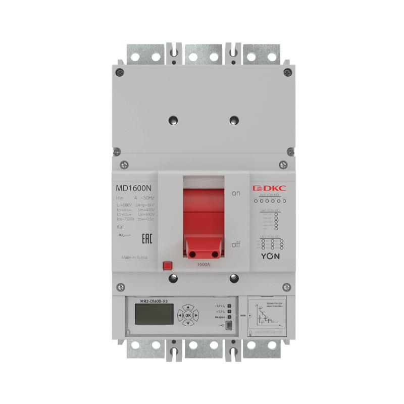 Выключатель автоматический в литом корпусе YON MD1000N-MR2 | MD1000N-MR2 | DKC — миниатюра 2