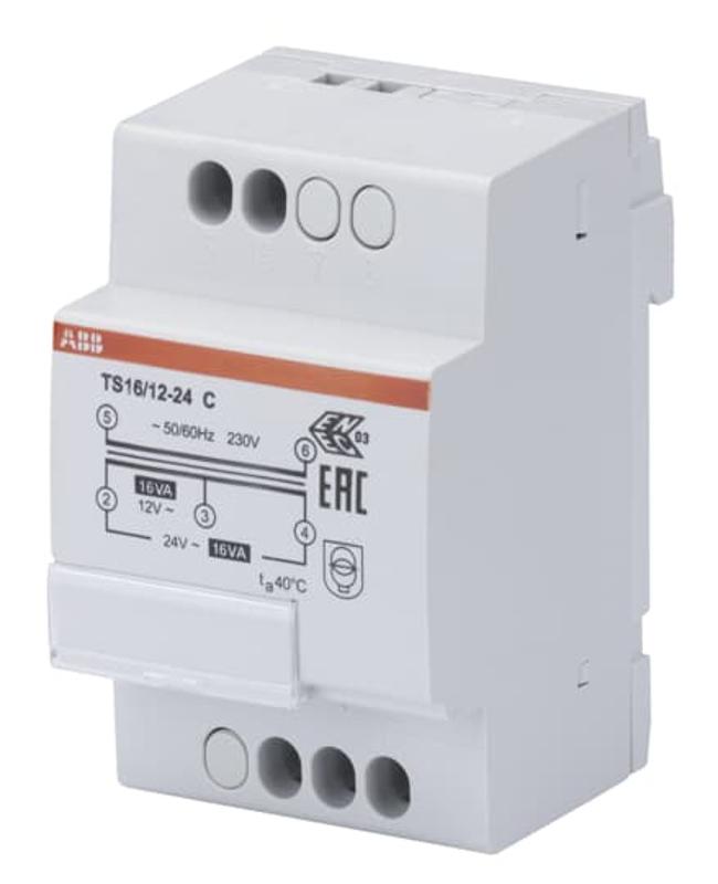 Трансформатор разделительрный безопасности TS16/12-24C|2CSM228565R0812| ABB — ABB