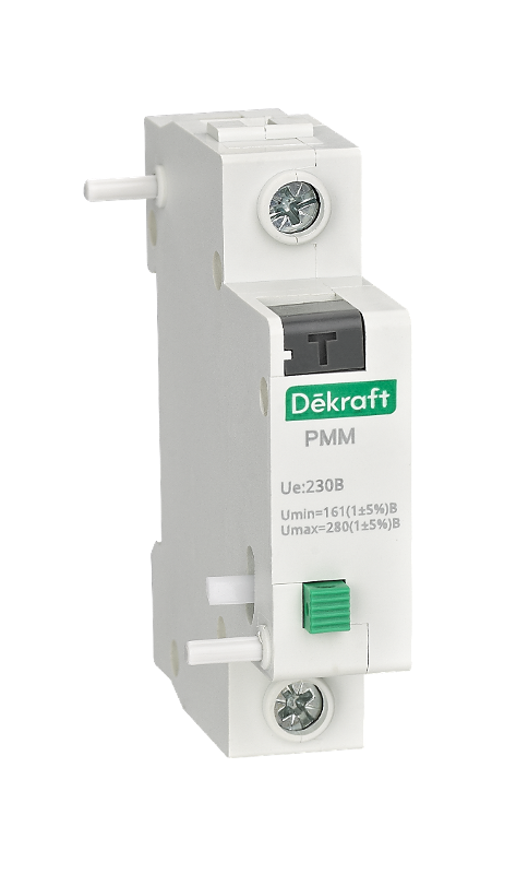 Расцепитель максимального-минимального напряжения Umin=161В Umax=280В РММ-201 | 18132DEK | DEKraft — DEKraft