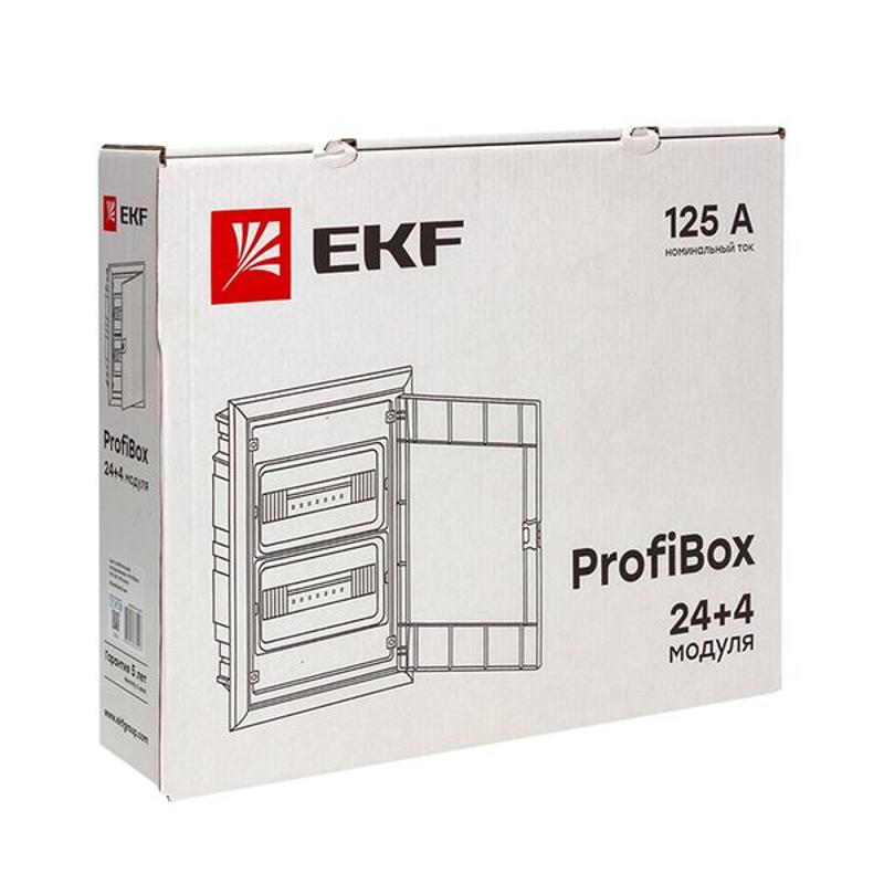 Щит слаботочный встраиваемый "ProfiBox" (ВхШхГ) 513х403х105мм IP41 PROxima | profibox-m-24+4 | EKF — миниатюра 28
