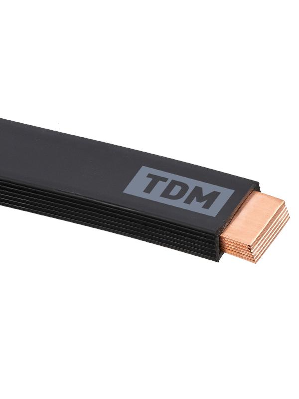 Шина медная гибкая изолированная ШМГ 6х(32х1), 2м, | SQ0841-0006 | TDM — TDM ELECTRIC