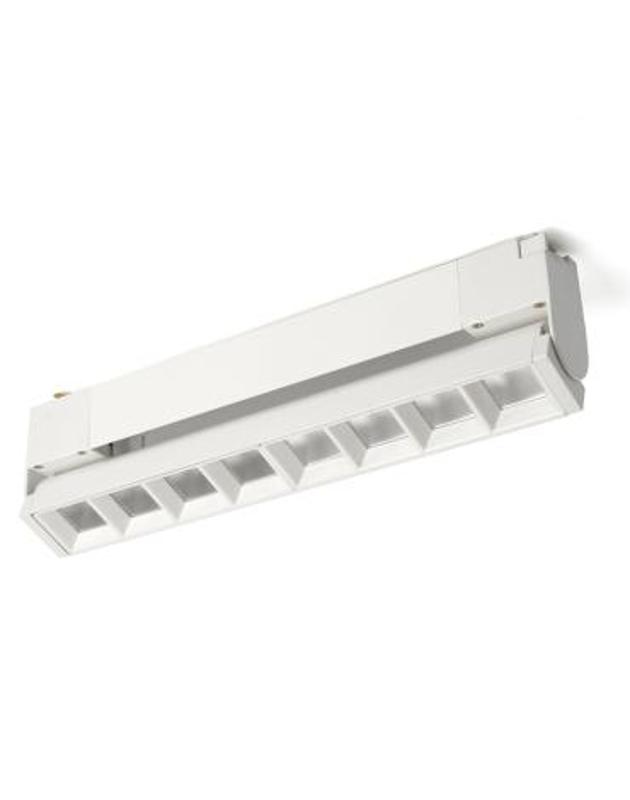 Светильник трековый светодиодный на шинопровод 20W, 1800 Lm, 4000К, 60 градусов, белый, AL131 серия LensFold | 48375 | FERON — Feron