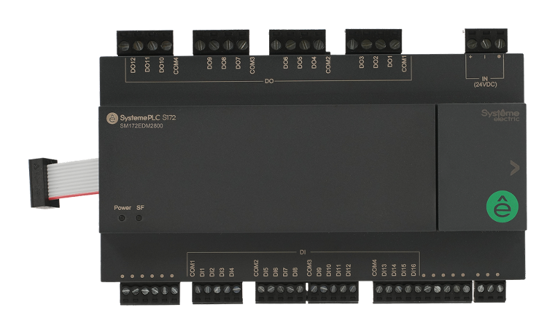 Дискретный модуль ввода/вывода; 24 VDC; 28 IO: 16 DI, 12 DO (реле) | SM172EDM2800 | SE — Systeme Electric