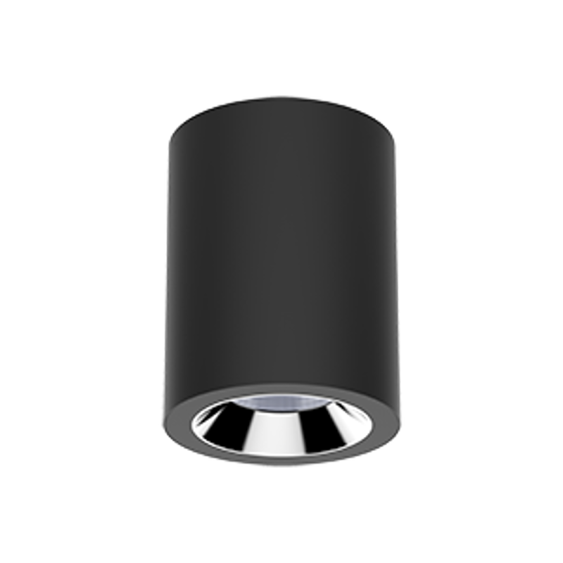 Светильник светодиодный DL-02 Tube накладной 220*150 55W 3000K 35° RAL9005 черный муар | V1-R0-T0391-20000-2005530 | VARTON — VARTON