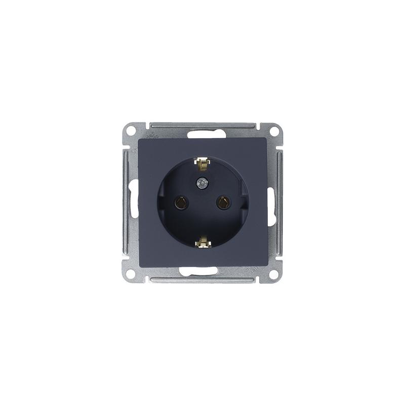 AtlasDesign Грифель Розетка с заземлением, 16А, механизм | ATN000743 | SE — миниатюра 5