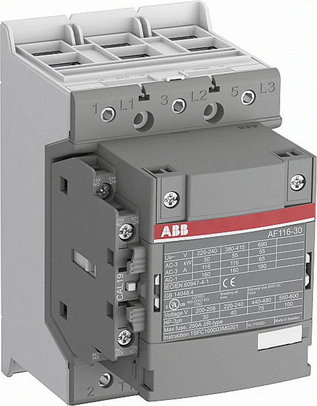 Контактор AF140-30-11-13 140А AC3, катушка 100-250В AC/DC|1SFL447001R1311| ABB — ABB