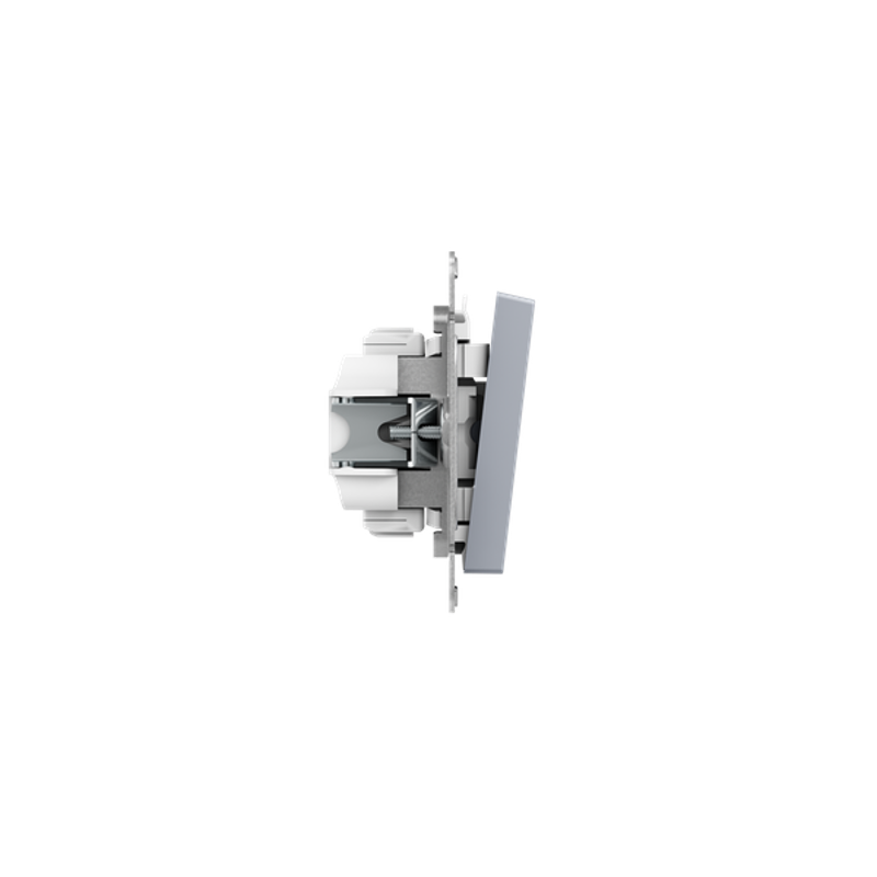 Механизм выключателя, трёхклавишный, алюминий Эпика EKF | UP1-SWA-31 | EKF — миниатюра 3