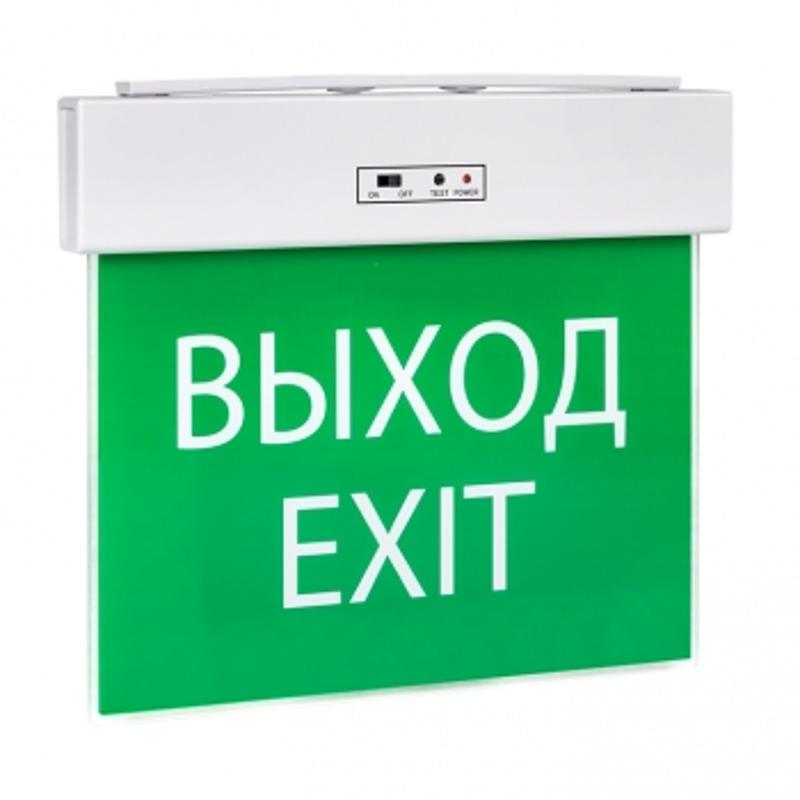 Светильник аварийного освещения EXITplus-101 одностор. LED | EXITP-SS-101-LED | EKF — EKF