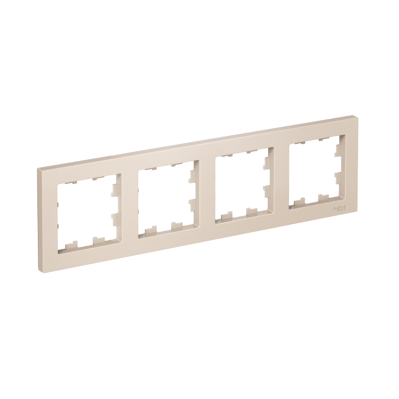 AtlasDesign Бежевый Рамка 4-ая, универсальная | ATN000204 | SE — Systeme Electric