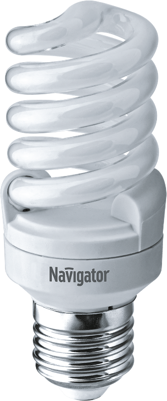 Лампа энергосберегающая КЛЛ  15Вт Е27 840 спираль NCL-SFW10-15-840 | 94048 | Navigator — Navigator