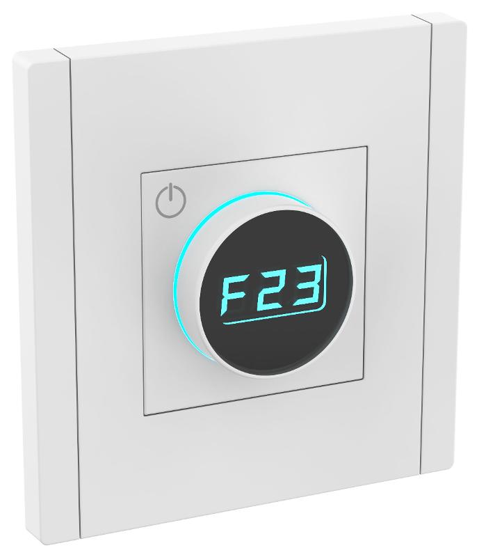 FORTE&PIANO Термостат электронный с индикацией FP252 белый | FP-RT11-K01 | IEK — миниатюра 1