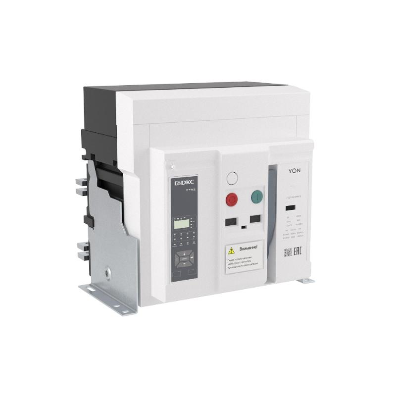 Воздушный автоматич. выкл. YON pro ANX40X 3P 4000 А 100 кА, тип. M, расц. ETA, стацион., верт. подкл., упр. 220 В AC | ANX40XM3FV522200K | DKC — миниатюра 1