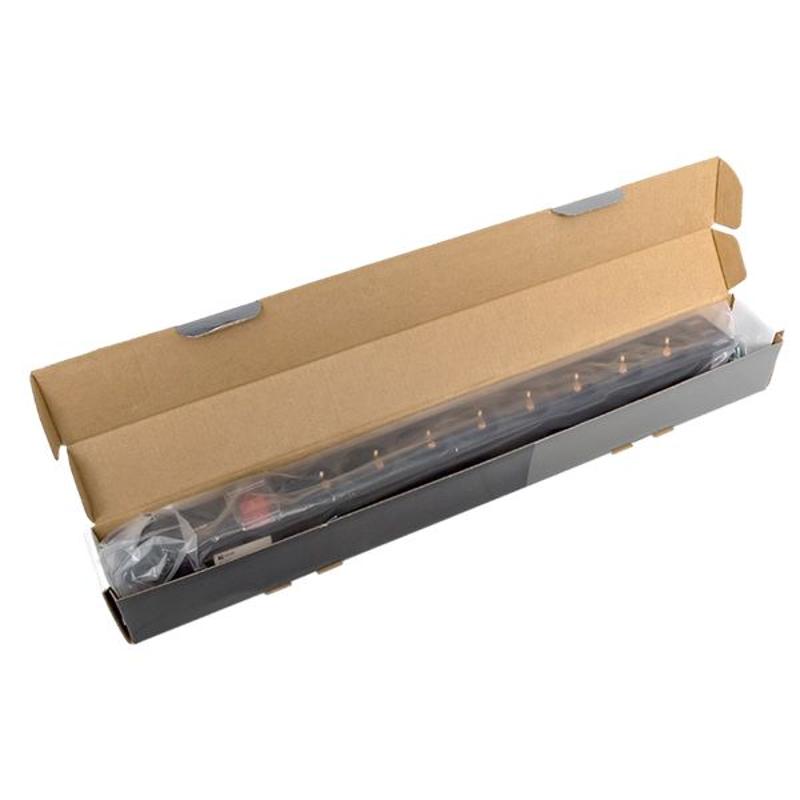 Блок розеток PDU TERACOM PRO 19" 1U 10А/250В 8 розеток Schuko с выключателем разъем C14 | TRP-HPD-LS-10A-8SH-C14 | EKF — миниатюра 20