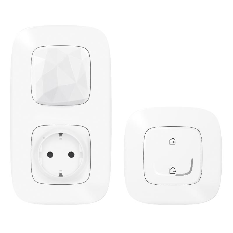 Пакет Умный стартовый Valena Allure (шлюз WiFi+розетка Умн. с/з 16А 230В+главн. беспроводн. выкл. "Я дома/Я вне дома") бел. Netatmo — миниатюра 5
