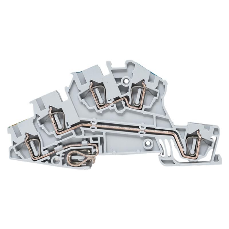 Колодка клеммная пружинная JXB-ST-2.5-NLPE 30A | plc-jxb-st-2.5-nlpe | EKF — миниатюра 6