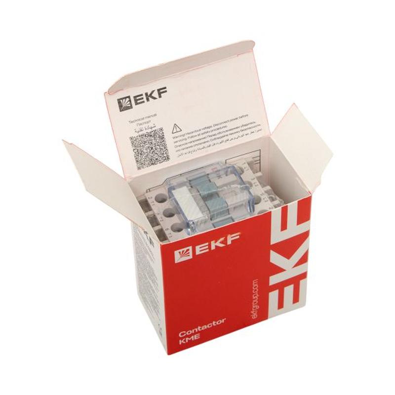 Контактор КМЭ малогабаритный 12А 110В 1NC EKF PROxima | ctr-s-12-110-nc | EKF — миниатюра 26