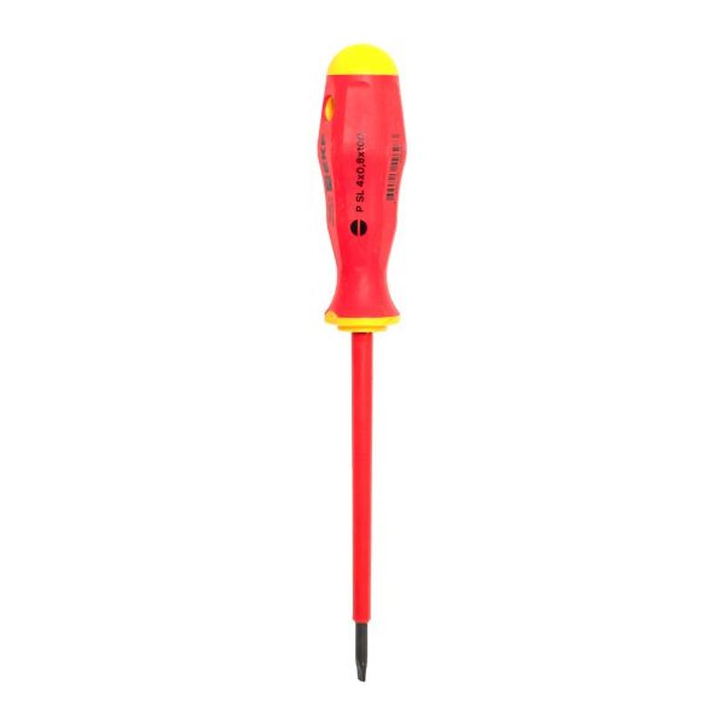 Отвертка Professional SL4х0.8 мм VDE 1000В |sl-4-0.8-pro-in|EKF — миниатюра 9