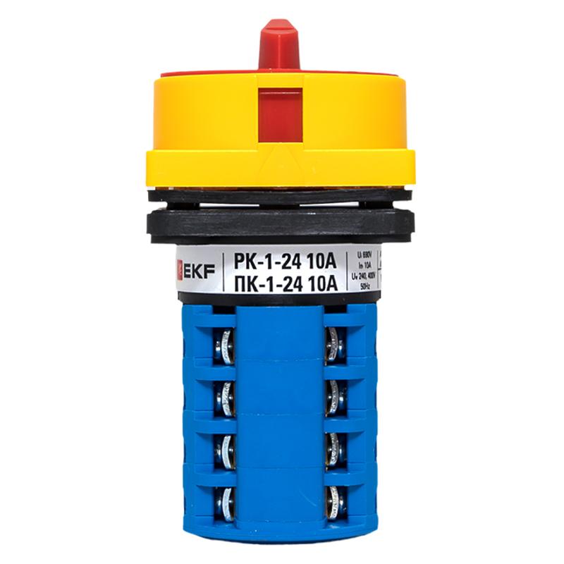 Переключатель кулачковый ПК-1-24 10А 4P "1-0-2" с блокировкой IP65  PROxima |pk-1-24-10-a65| EKF — миниатюра 7