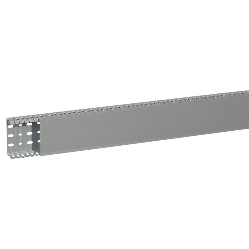 Кабель-канал (крышка + основание) Transcab - 100x40 мм - серый RAL 7030 | 636119 | Legrand — Legrand
