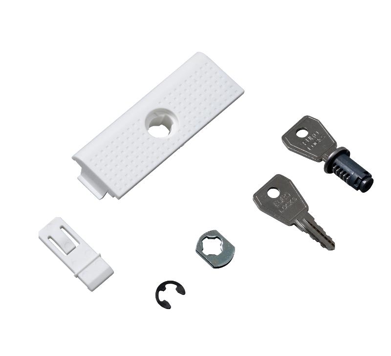 Замок с ключом Mistral41 наст. Белый | 1SPE007715F5009 | ABB — ABB