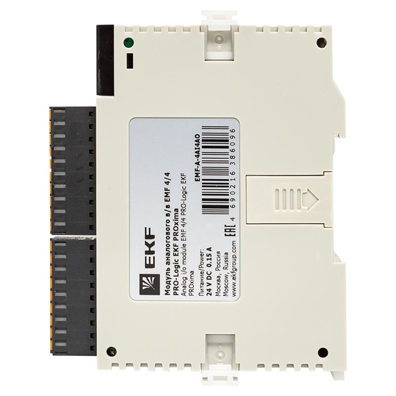 Модуль аналогового в/в EMF 4/4 PRO-Logic EKF PROxima | EMF-A-4AI4AO | EKF — миниатюра 6