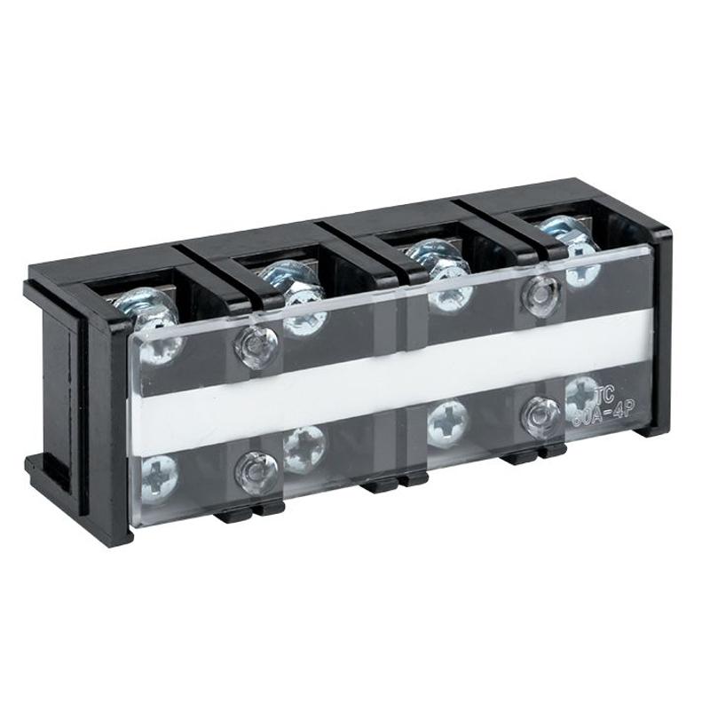Терминал клеммный TC-604 до 16 мм2 60A 4 клеммные пары EKF PROxima | tc-604 | EKF — EKF