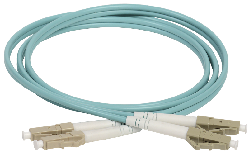 Оптический (патч-корд), MM, 50/125 (OM3), LC/UPC-LC/UPC,(Duplex),5м | FPC5003-LCU-LCU-C2L-5M | ITK — миниатюра 2