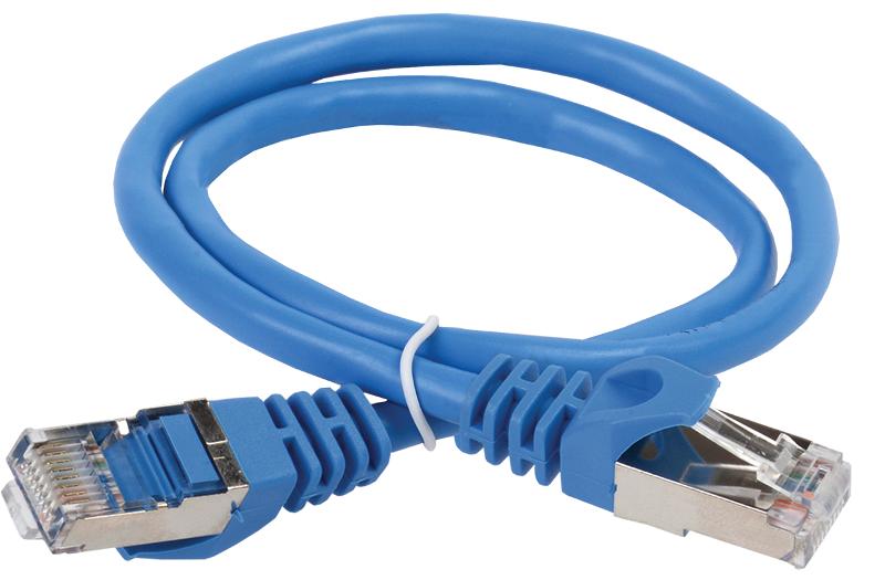 Коммутационный шнур кат. 6 FTP PVC 3м синий | PC03-C6F-3M | ITK — миниатюра 1