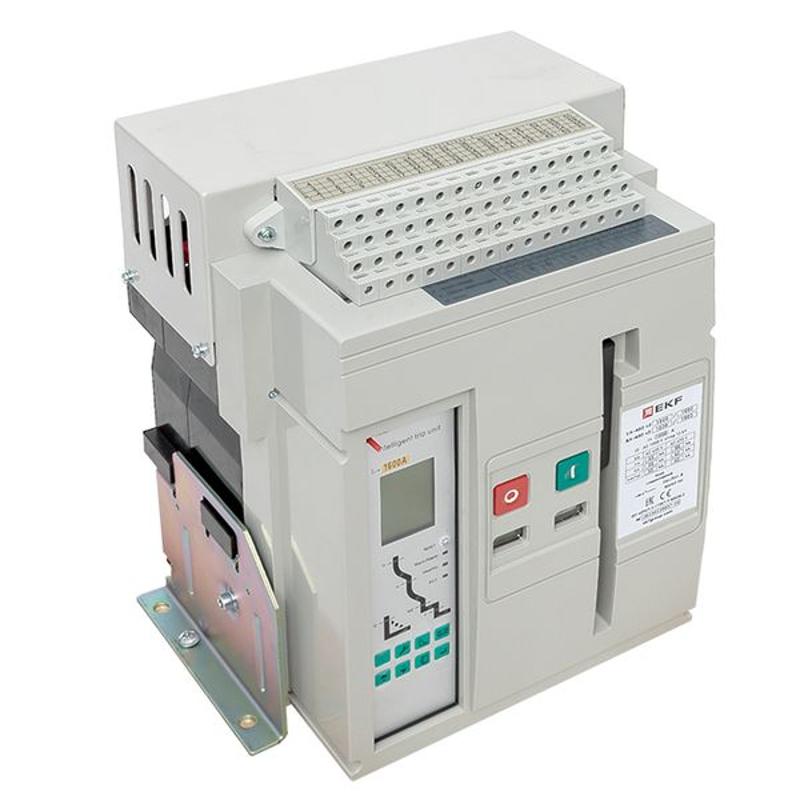 Выключатель автоматический ВА-450 1600/1600А 3P 65кА стационарный v2 | mccb450-1600-1600-v2 | EKF — миниатюра 12